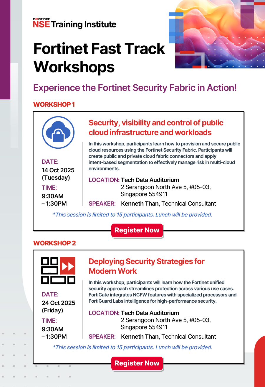 Fortinet Fast Track Workshops_Q4